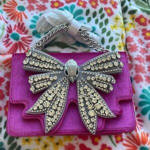 KURT GEIGER BAG PINK BOW